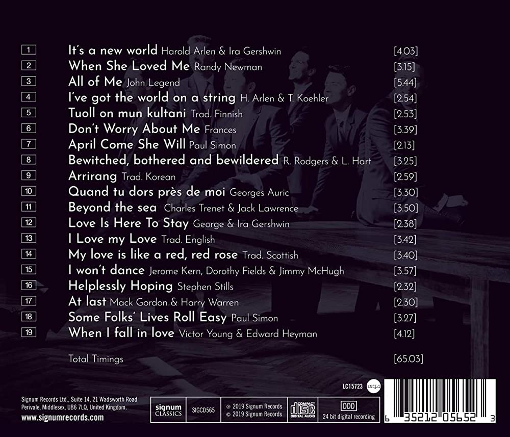 The King's Singers: Love Songs