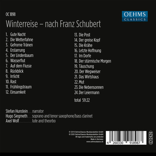Winterreise - nach Franz Schubert