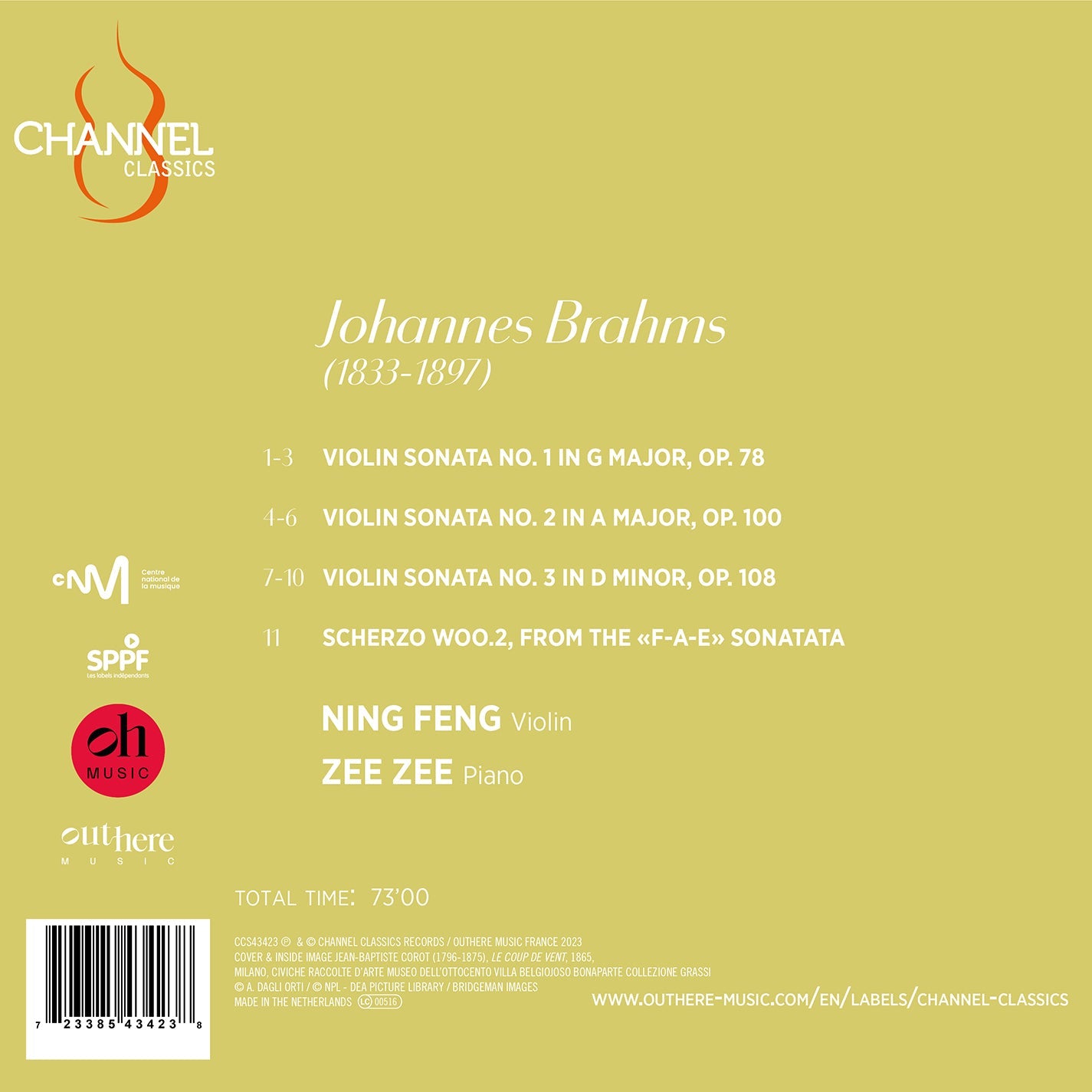 Brahms: Violin Sonatas