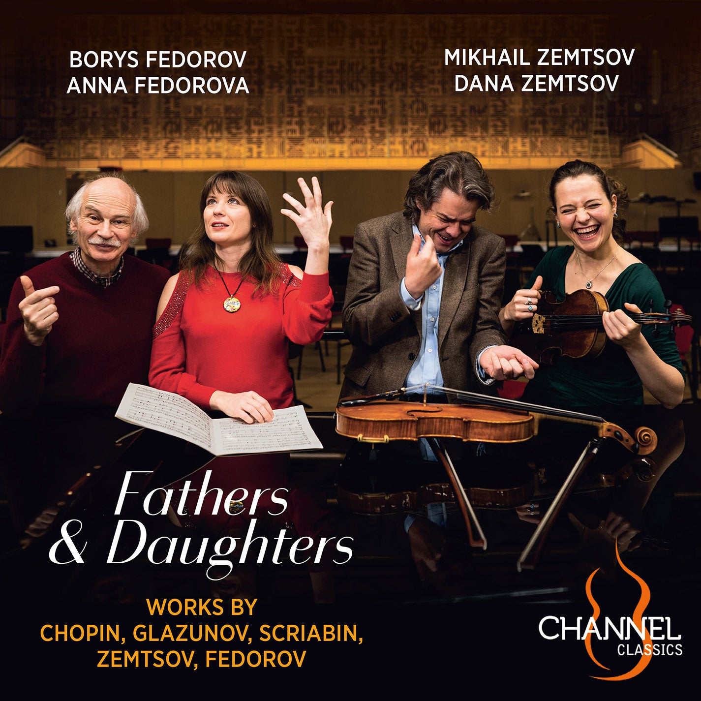 Fathers & Daughters  Borys Fedorov, Mikhail Zemtsov, Anna Fedorova, Dana Zemtsov, Nicholas Schwartz