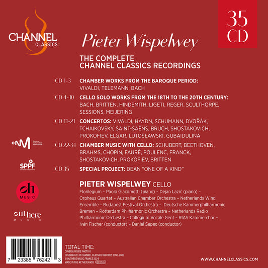 Pieter Wispelwey - The Complete Channel Classics Recordings