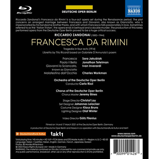 ZANDONAI: FRANCESCA DA RIMINI