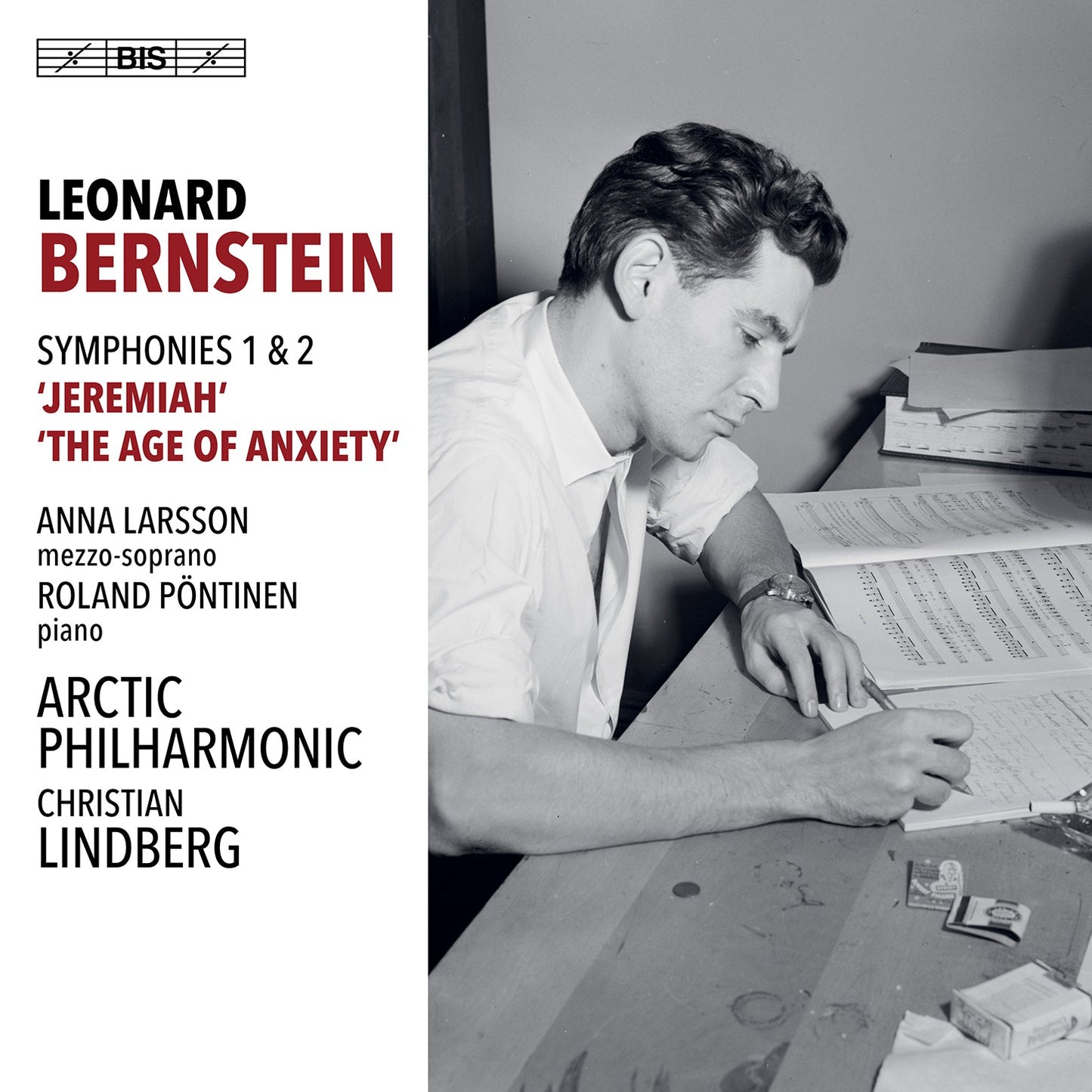 Bernstein: Symphonies Nos. 1 & 2