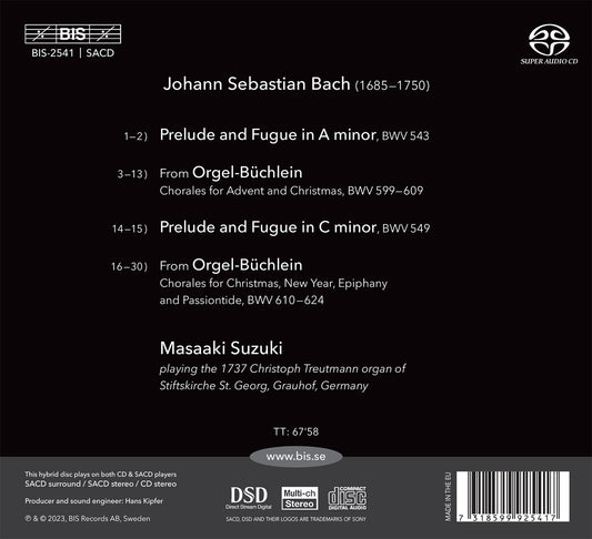 Bach: Organ Works, Vol. 4