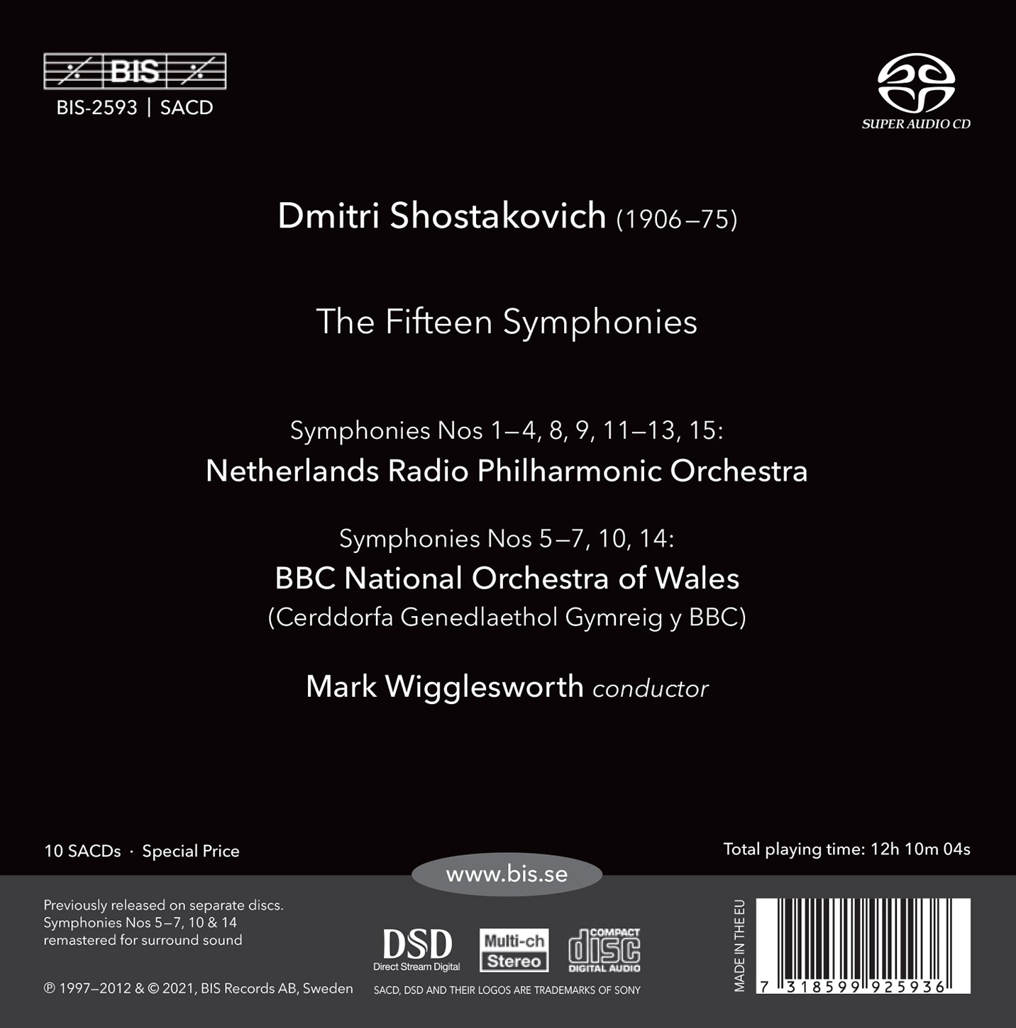 Shostakovich: The Fifteen Symphonies