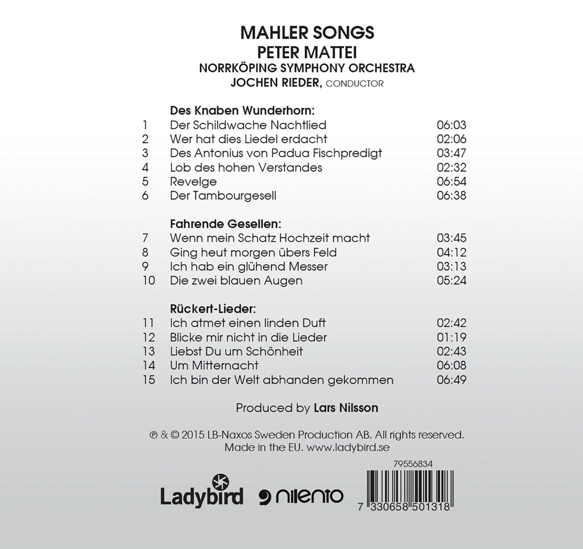 Mahler: Songs