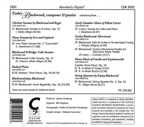 INTRODUCING EASLEY BLACKWOOD