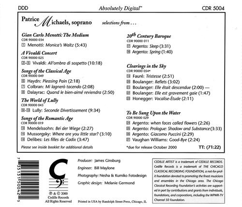 INTRODUCING PATRICE MICHAELS