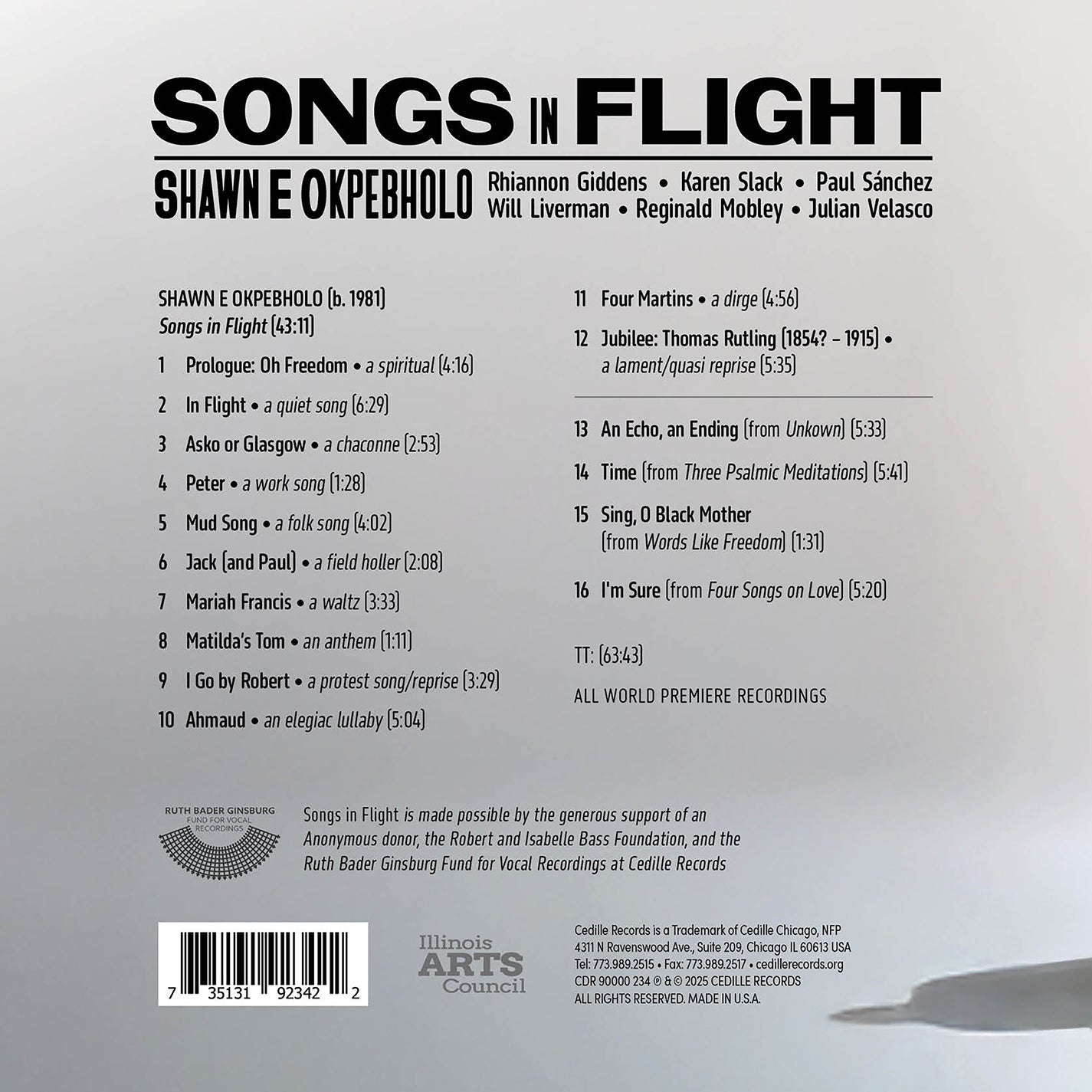 Okpebholo: Songs in Flight