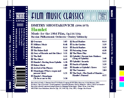 Shostakovich: Hamlet, Op. 116
