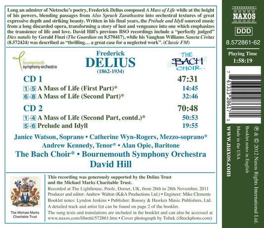 Delius: A Mass Of Life