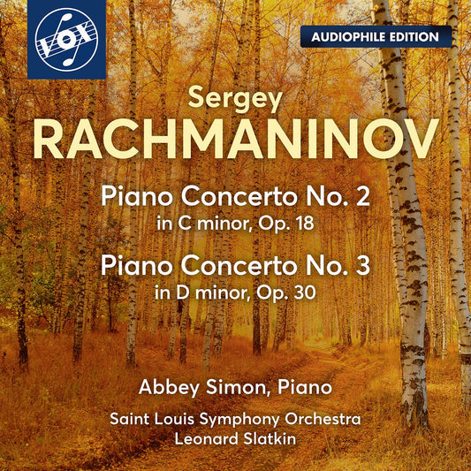 Rachmaninoff: Piano Concerto Nos. 2 & 3 / Simon, Slatkin, St. Louis Symphony