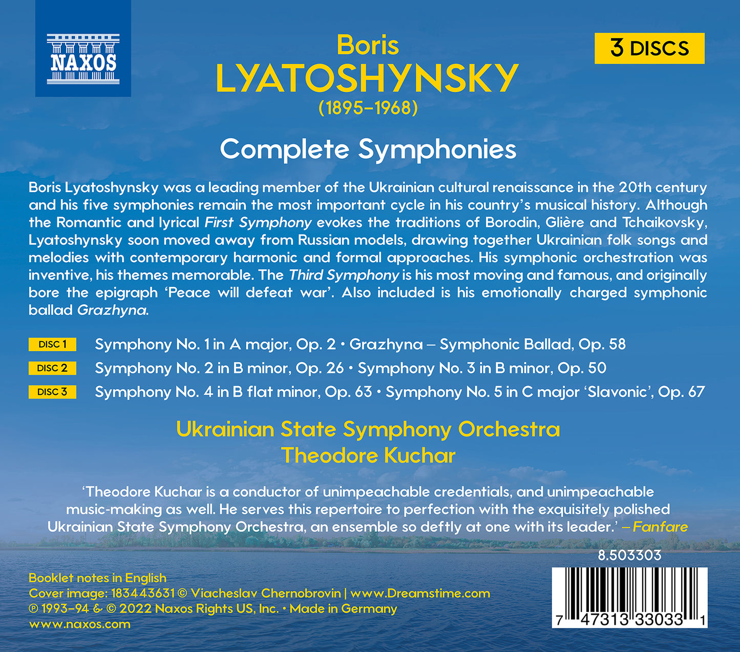 Lyatoshynsky: Complete Symphonies