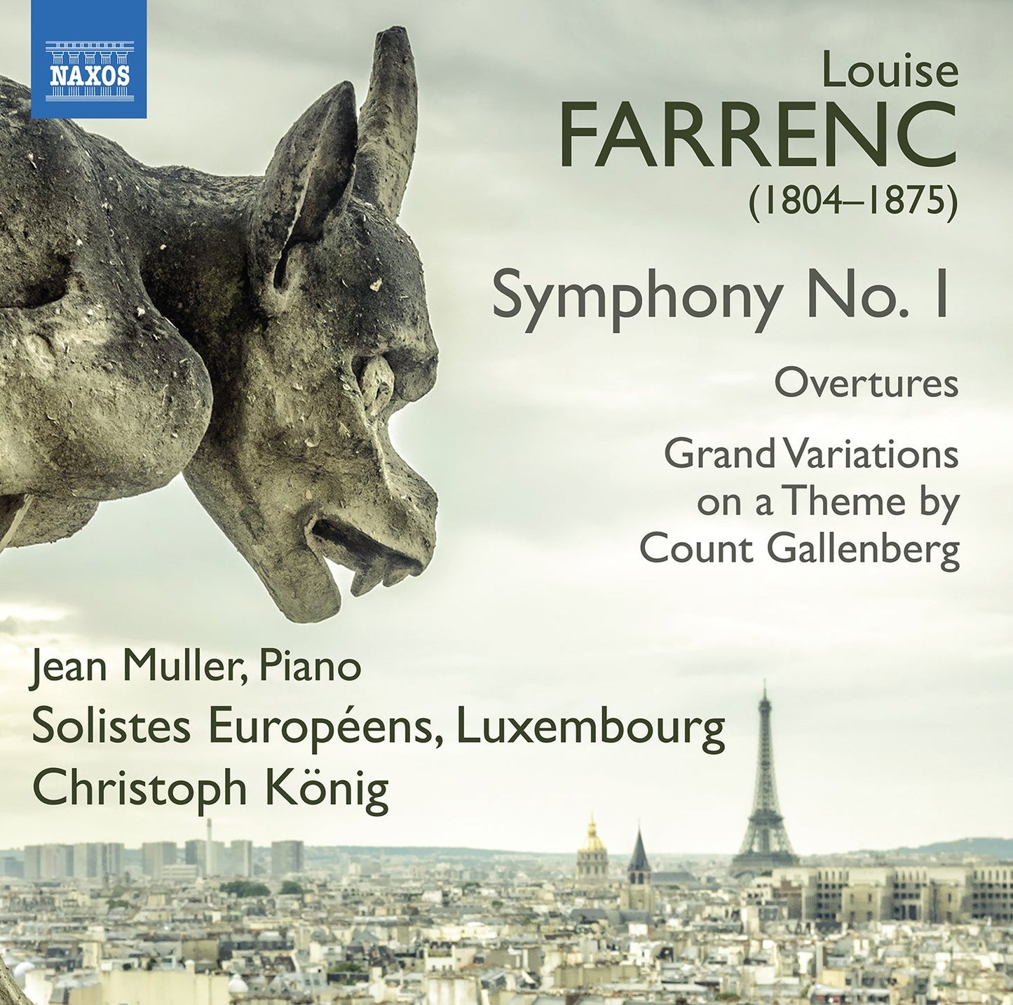 Farrenc: Symphony No. 1 - Overtures - Grand Variations