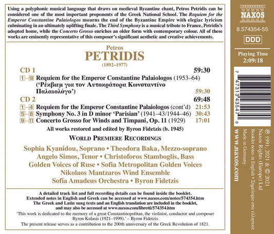 Works  Golden Voices Of Ruse, Sofia Metropolitan Golden Voices, Sofia Amadeus Symphony Orchestra, Nikolaos