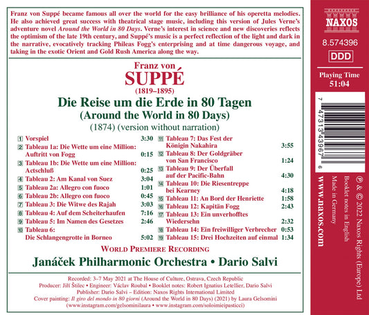 Suppe: Music For The Stage - Die Reise Um Die Erde In 80 Tag