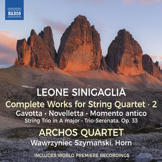 Sinigaglia: Complete Works for String Quartet, Vol. 2 - Gavo