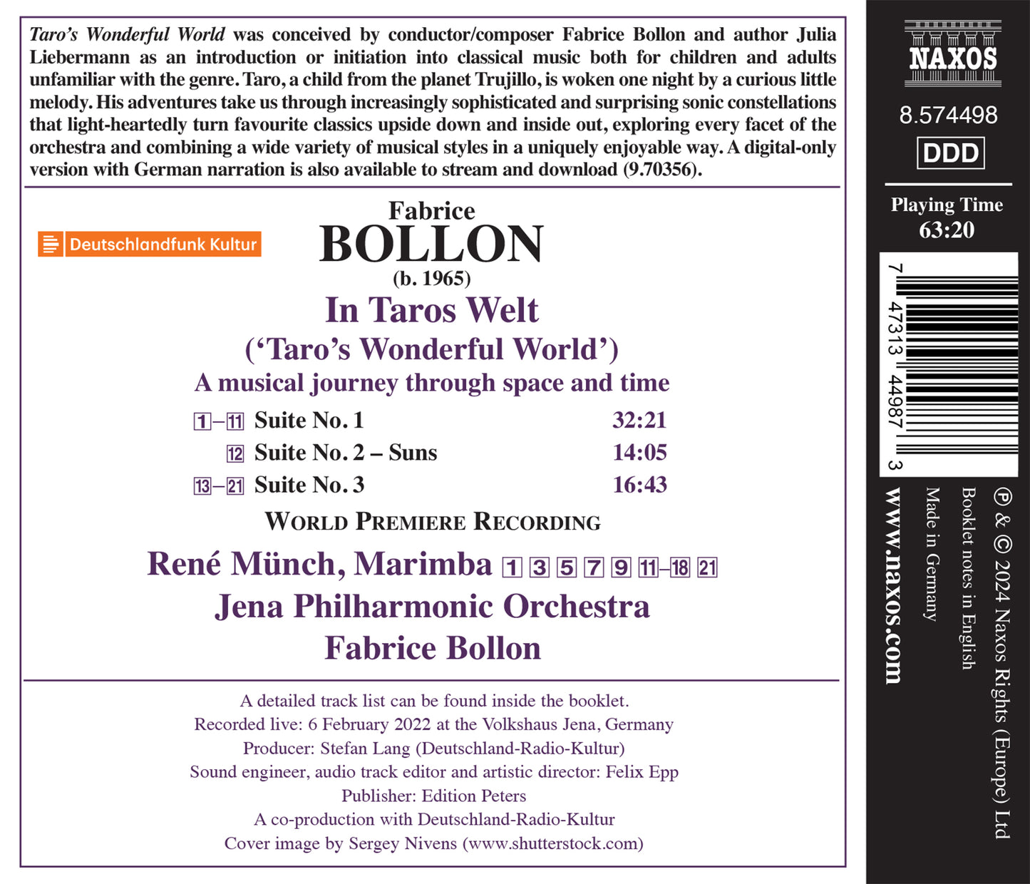 Bollon: In Taros Welt (Live, version without narration)