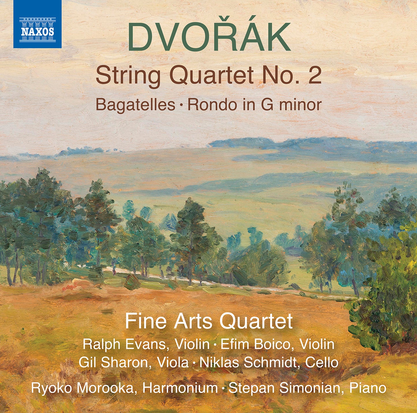 Dvorak: String Quartet No. 2, B 17; Bagatelles, Op. 47; Rond