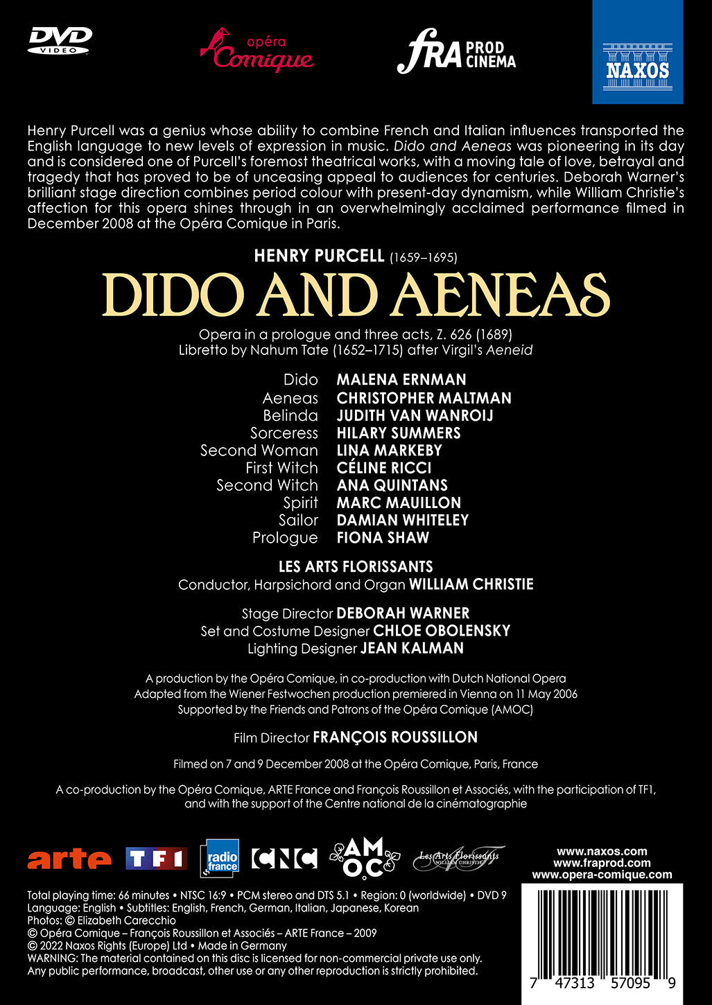 Purcell: Dido And Aeneas