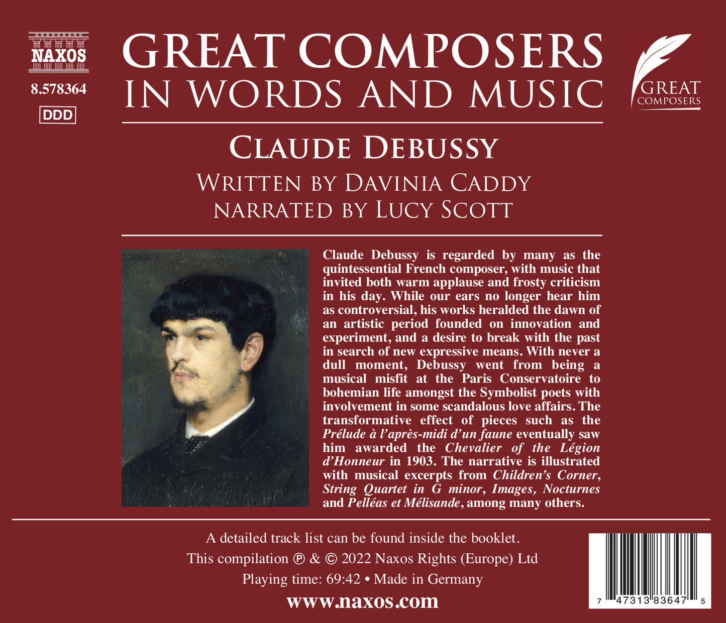 Great Composers In Words & Music - Debussy  Lucy Scott
