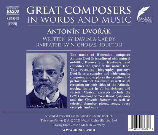 Dvorak: Great Composers in Words & Music