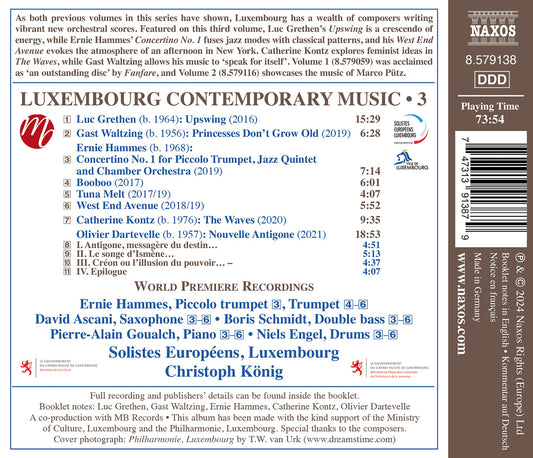 Luxembourg Contemporary Music, Vol. 3