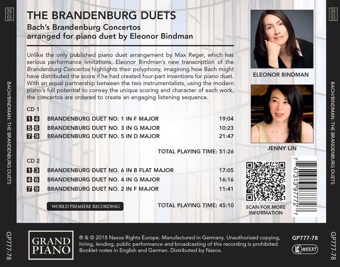 The Brandenburg Duets