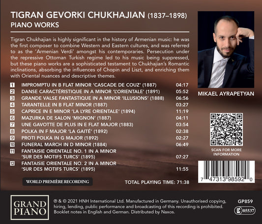 Chukhajian: Piano Works