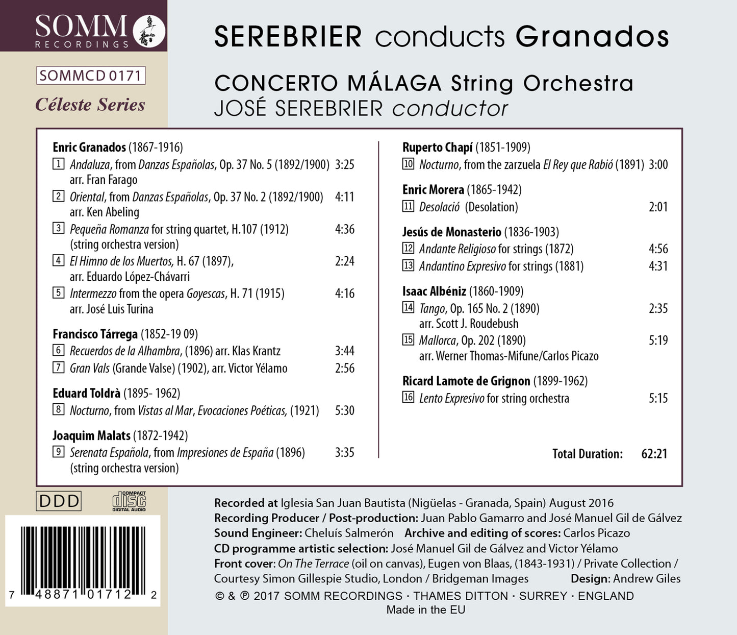José Serebrier Conducts Granados