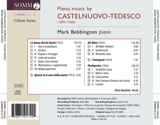 Castelnuovo-Tedesco: Piano Works