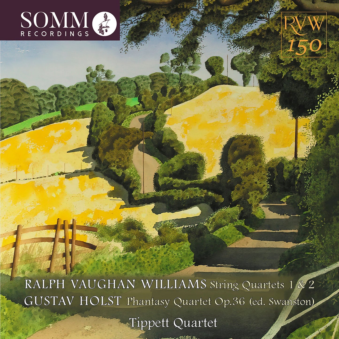 Williams: String Quartets Nos 1 & 2; Holst: Phantasy Quartet
