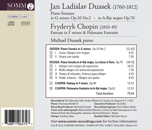 Chopin & Dussek: Romantic Revolution, Vol. 2