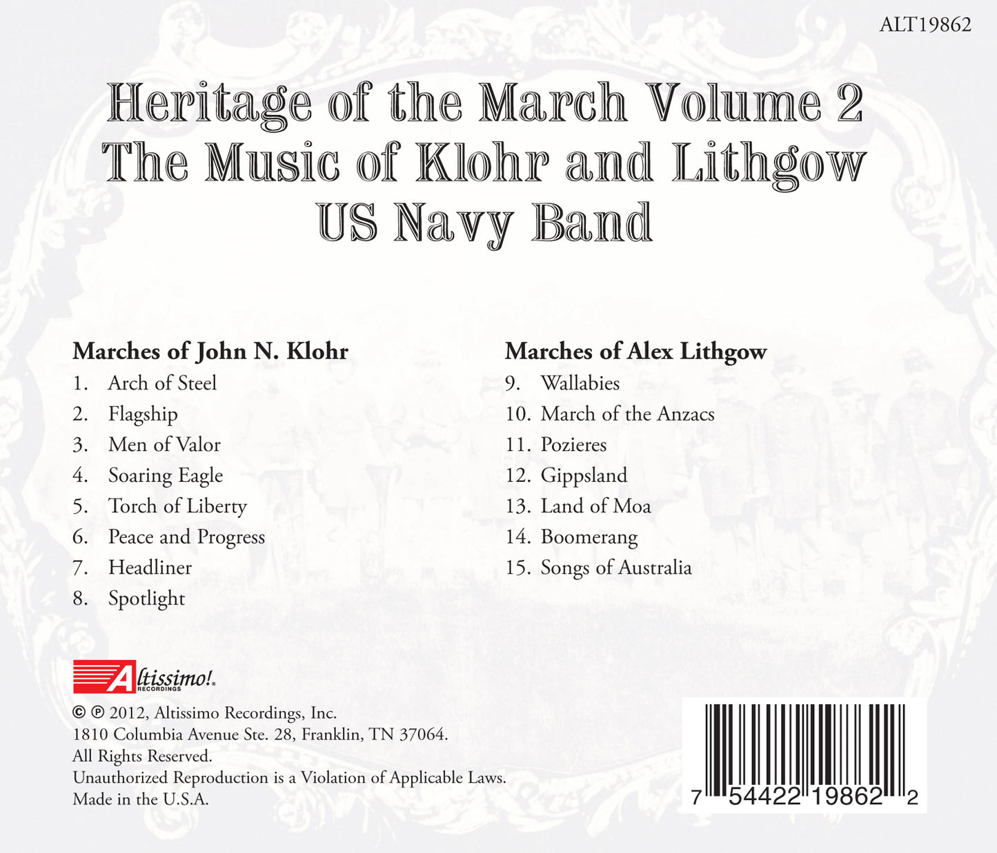 Heritage of the March, Vol. 2