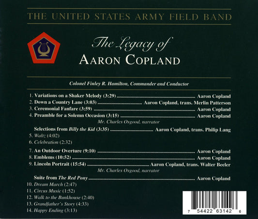 The Legacy of Aaron Copland
