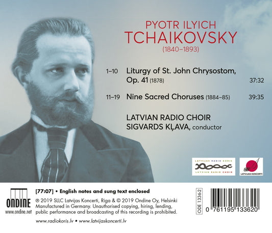 Tchaikovsky: Liturgy of St. John Chrysostom - 9 Sacred Piece