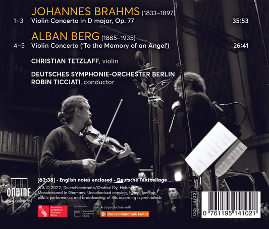 Brahms & Berg: Violin Concertos