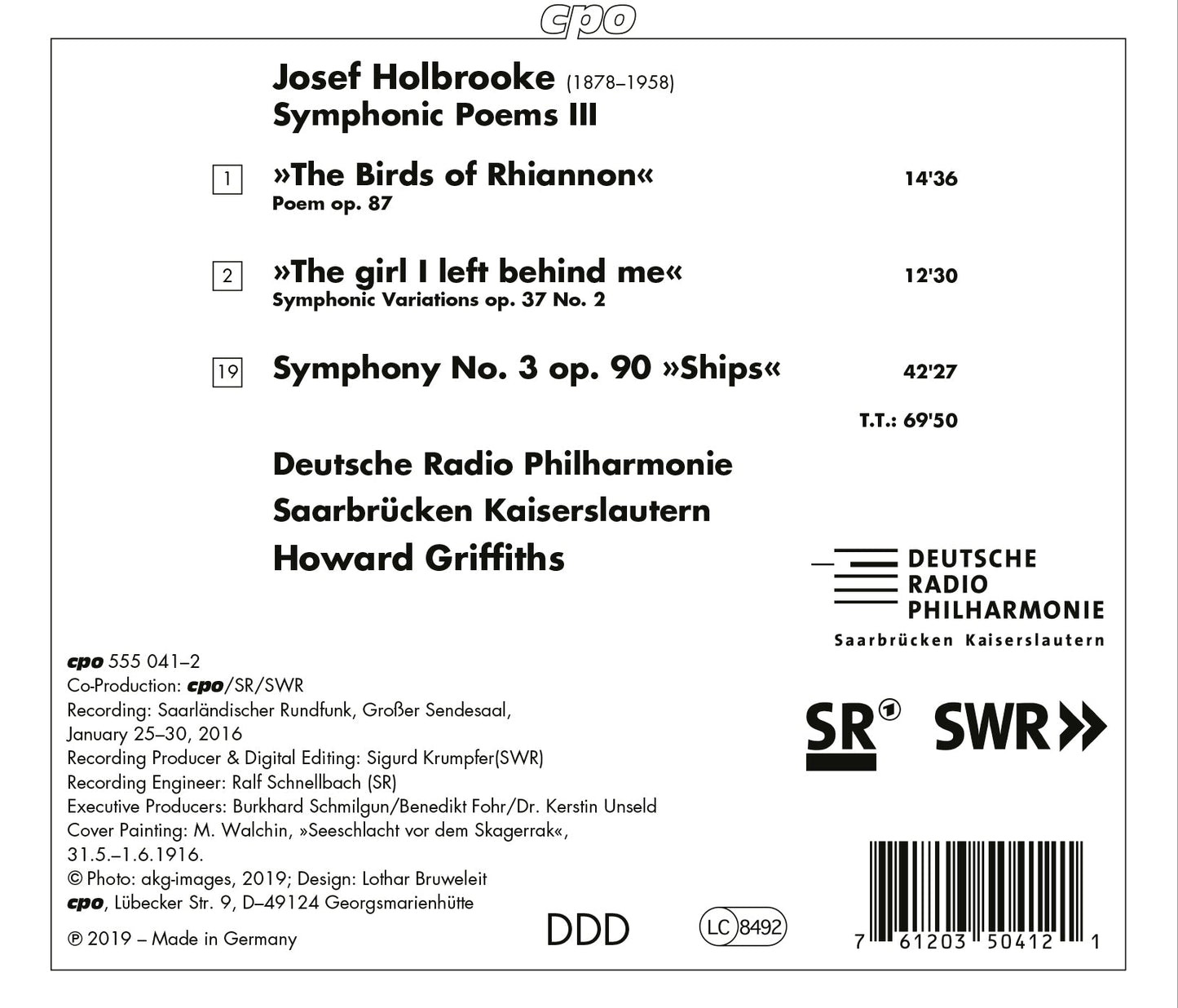 Joseph Holbrooke: Symphonic Poems Vol. 3