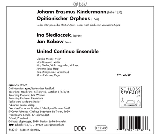 Kindermann: Opitianischer Orpheus