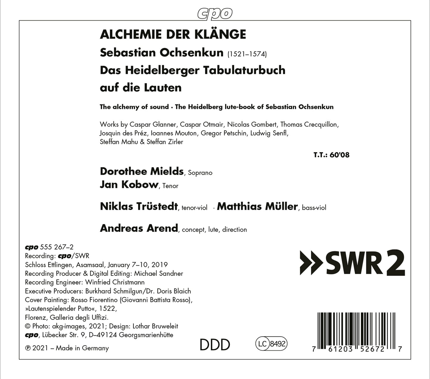 Das Heidelberger Lautenbuch