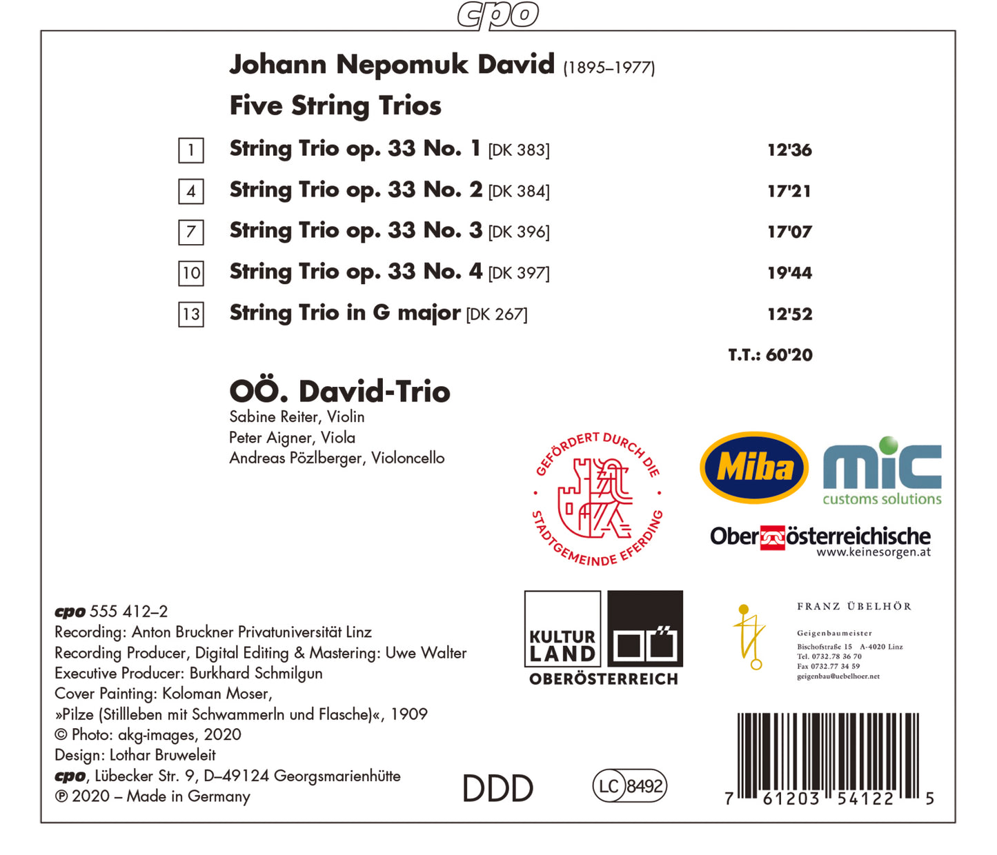 STRING TRIOS