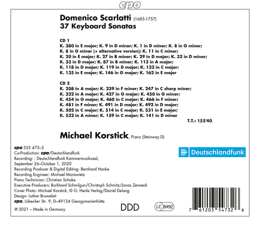 Scarlatti: 37 Keyboard Sonatas