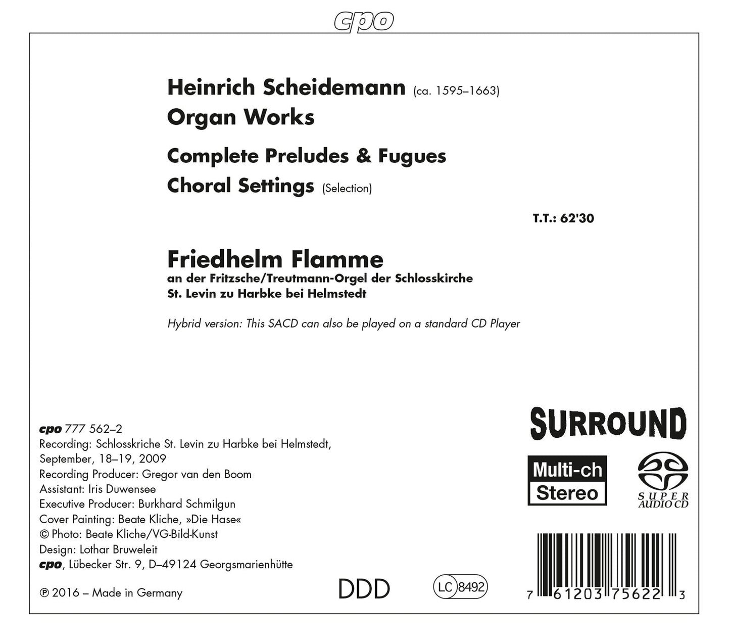 Scheidemann: Organ Works