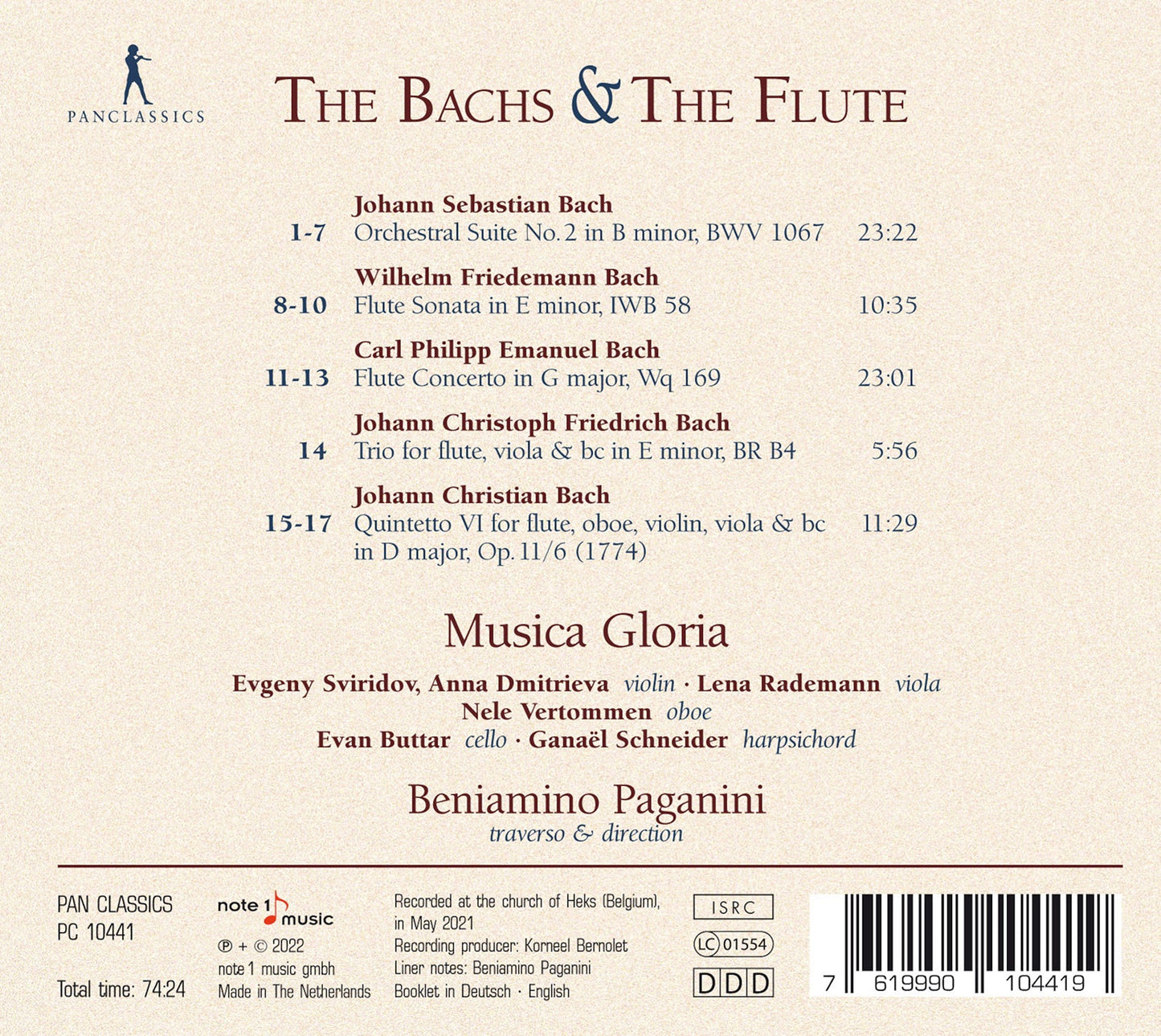 The Bachs & The Flute
