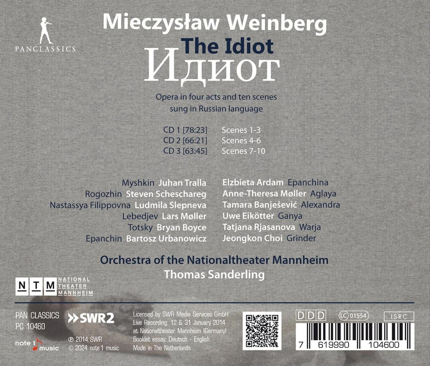 Weinberg: Der Idiot (in russischer Sprache)