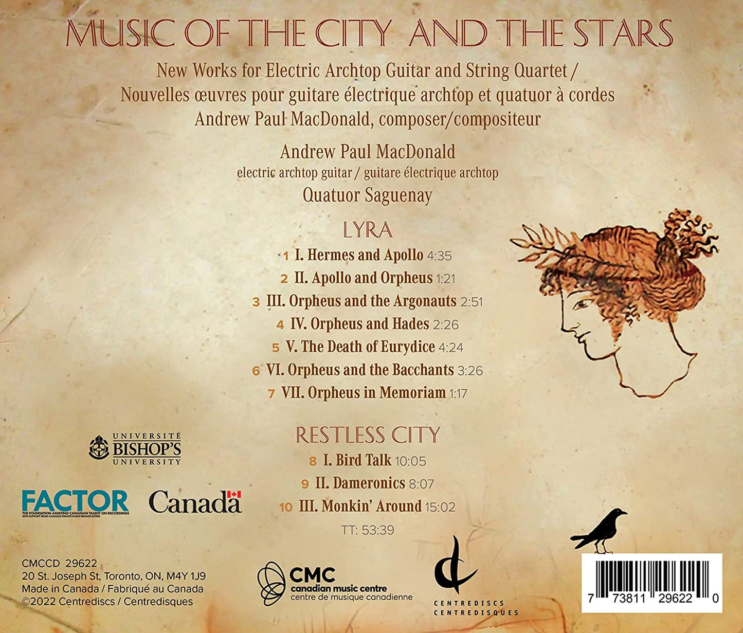 MacDonald: Music of the City & the Stars