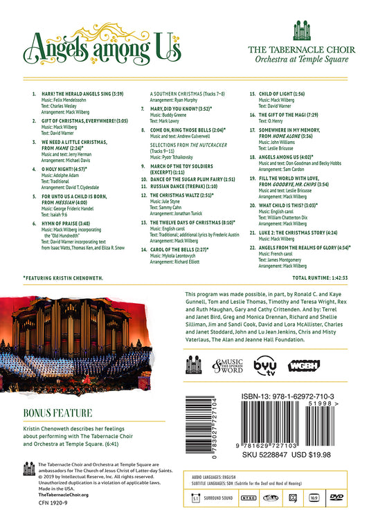 Angels Among Us / Tabernacle Choir at Temple Square [DVD]