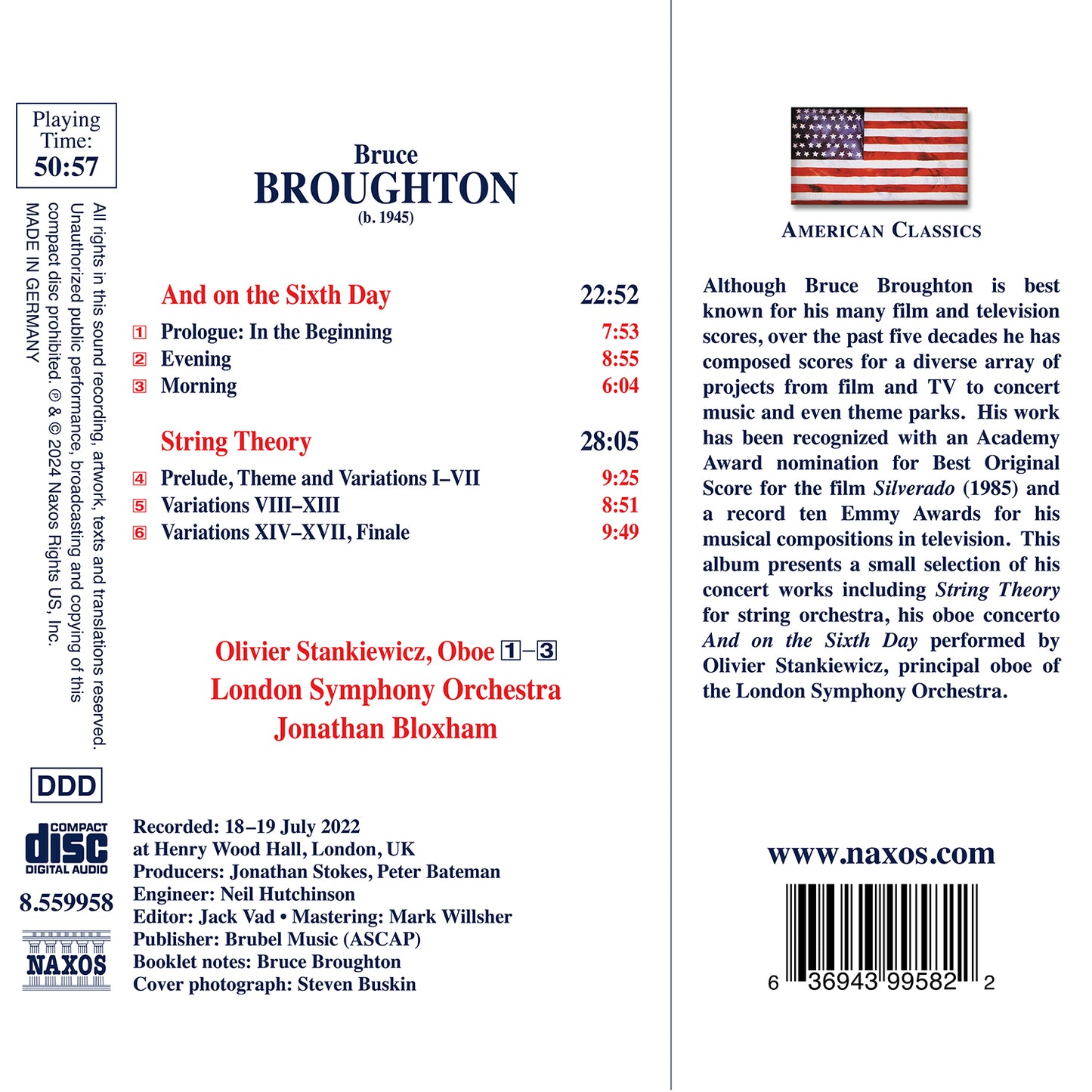 Broughton: And on the Sixth Day & String Theory