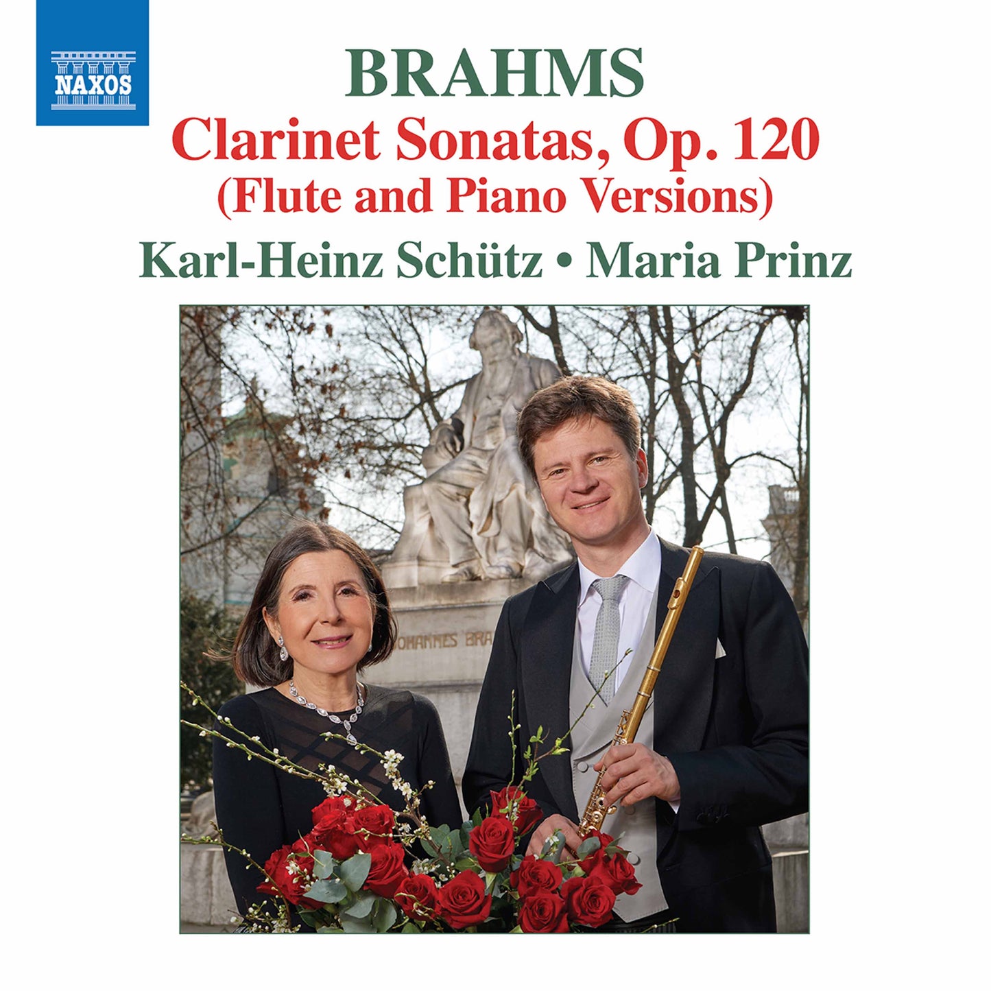 Brahms: Clarinet Sonatas (Flute & Piano Versions)