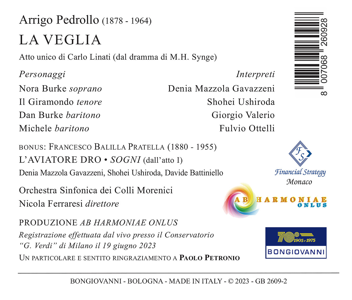 Pedrollo: La Veglia